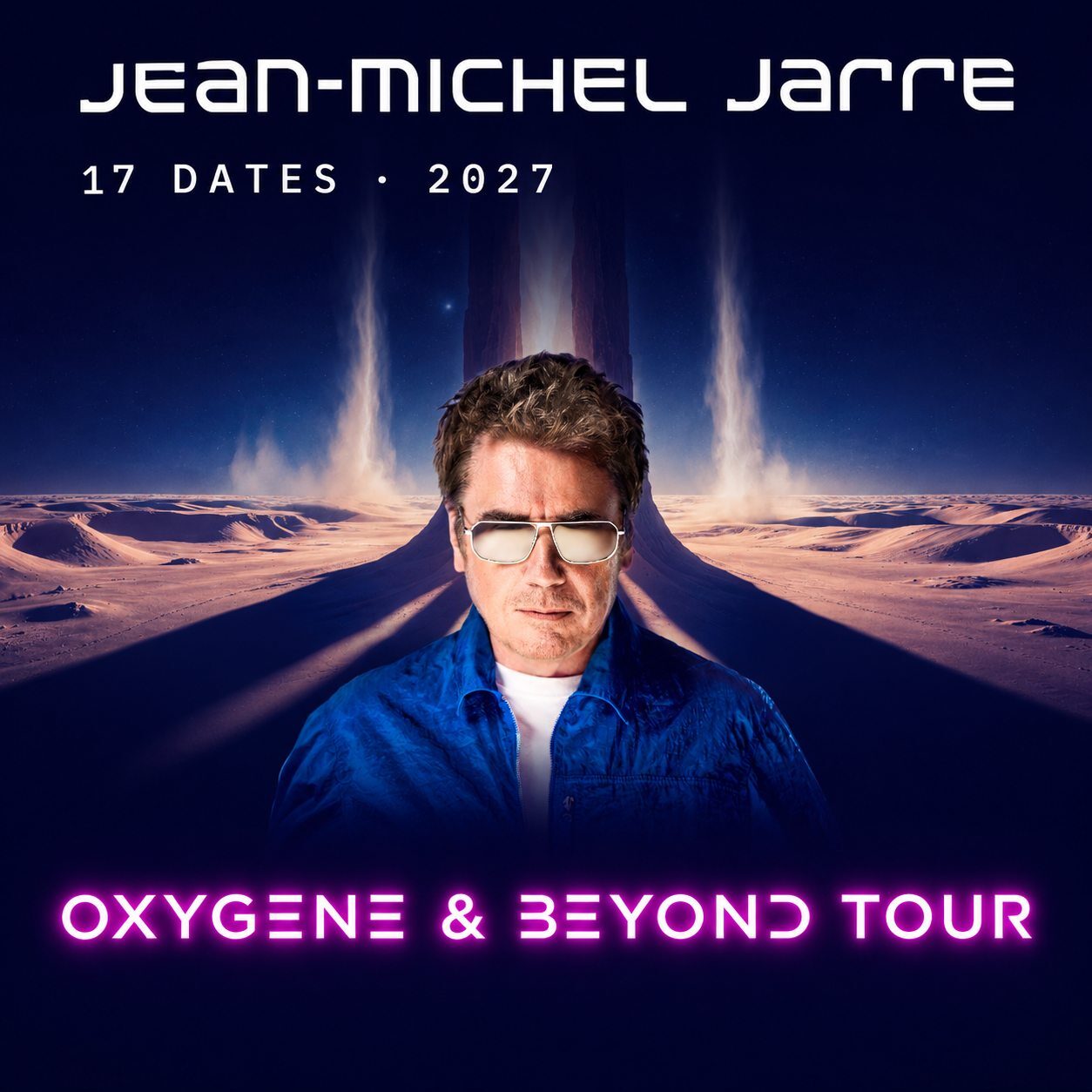 Жан-Мишель Жарр на афише тура Oxygene & Beyond 2027